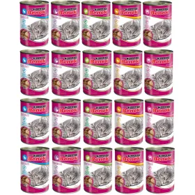    Benek Консерва мокра храна за котки Chunks Mix Meats 20x415гр