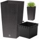  Prosperplast саксия 32,5 cm x 32,5 x 61 cm пластмасови нюанси на кафяво и бежово