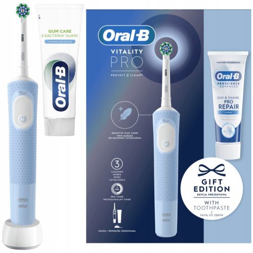  Електрическа четка за зъби Oral-B Vitality D103 Box Blue Gift Edition