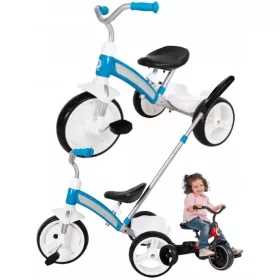    Триколесен велосипед FIRST BIKE ELITE+ BLUE за деца 2, 3, 4 години