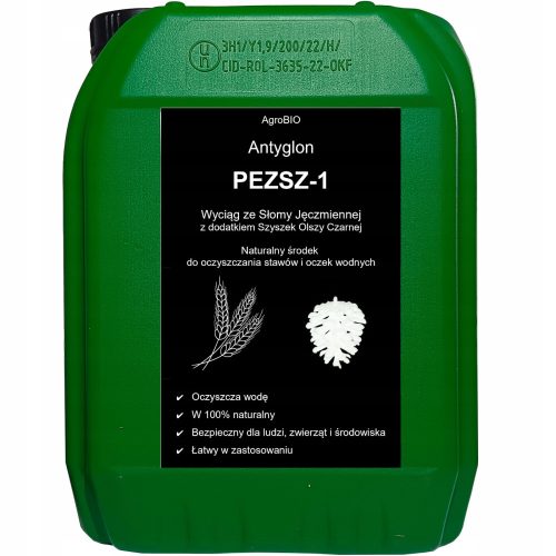  ЕКСТРАКТ ОТ ЕЧЕМИЧНА СЛАМА С ДОБАВКА НА ЧЕРНА ЕЛША 5Л PEZSZ-1 ANTYGLON
