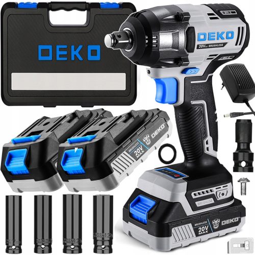  Акумулаторен ударен гайковерт Deko DKBW20XL01-S3 20 V