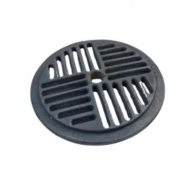    КРЪГЛА ЧУГУНЕНА РЕШЕТКА ЗА ПЕЧКА 23,5 СМ РЕШЕТКА