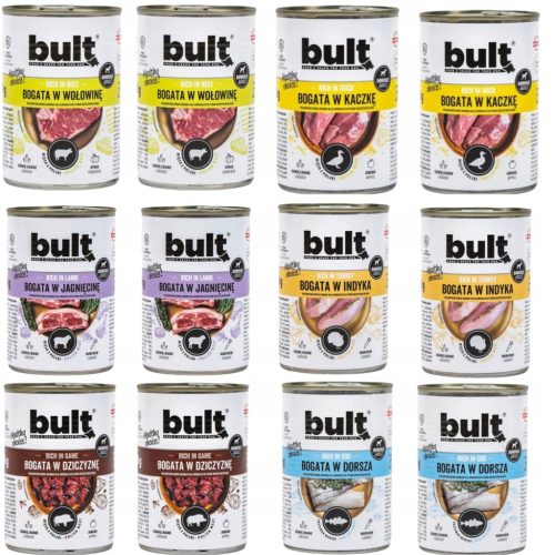  Bult мокра храна МИКС от вкусове 6 х 400гр