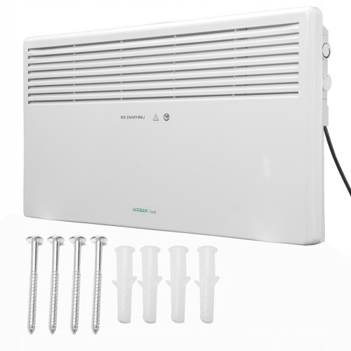 Weber 2000 W бял конвекторен нагревател