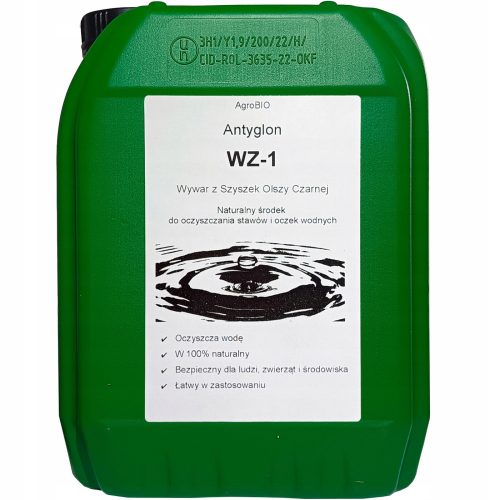  АНТИГЛОН Отвара ОТ ШИШАРКИ ЕЛША ЧЕРНА ЕЛША WZ-1 5L