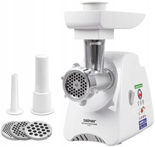  ZELMER МОЩНА МЕСОМЕЛАЧКА ZMM5801P 2200W ZOSIA Произведено в Полша