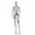Сребърен женски манекен PAKO