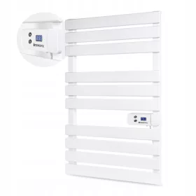  Електрически радиатор за баня Termofol 500 W 555 х 890 мм бял