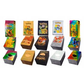   Pokemon карти 55 части злато сребро черна дъга комплект от 275 части