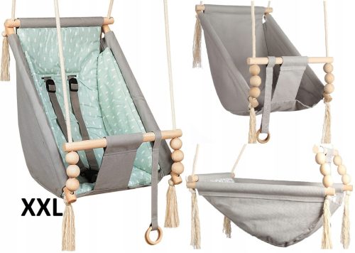 KIDABOO XXL люлка 3в1 PAS бебешка люлка