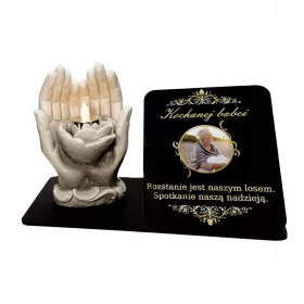   Акрилен Светилник с Фото - Перфектен Подарък за Спомен