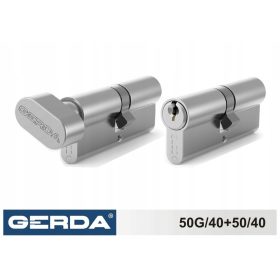   GERDA LOCK23 вложка за брава 50G/40+50/40 САТЕН