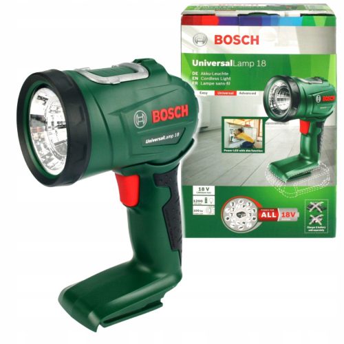  UniversalLamp Bosch Li-Ion 18V акумулаторен фенер