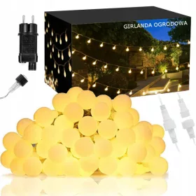  Focla 2500 cm net string light, бяла