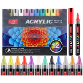  JUPAI маркери 12 бр.