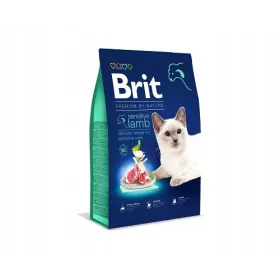    BRIT Dry Premium Sensitive храна с агнешко 8кг
