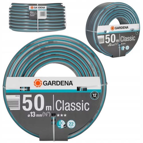  Градински маркуч Gardena Classic 1/2", 50 м 18010-20