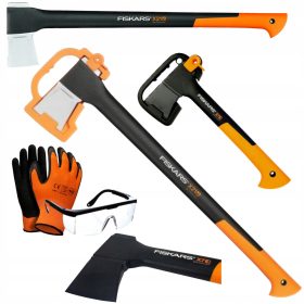    Брадва Fiskars 71 см 1,58 кг + брадва Fiskars 35 см 650 кг