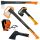  Брадва Fiskars 71 см 1,58 кг + брадва Fiskars 35 см 650 кг