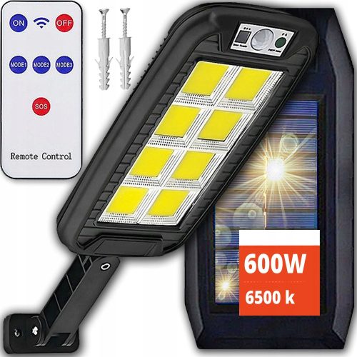  Led Light улична лампа 600 W 6100 lm на слънчева енергия
