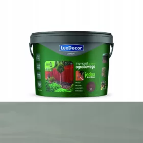   Luxdecor градинска импрегнация за дърво 9л сива