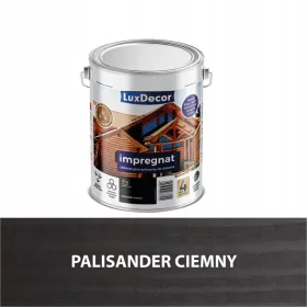   LUXDECOR Импрегнация за дърво 9л - тъмно розово дърво