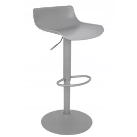    Табуретка King Home, нюанси на сивото, 96 см, пластмаса