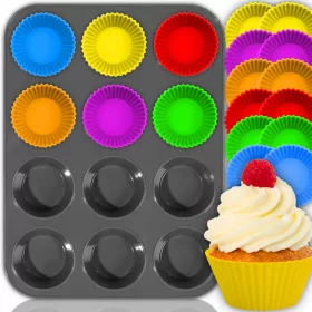   Форма за мъфини с авокадо, 35 см, диаметър 6,6 см