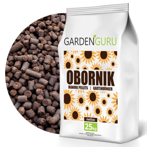  Органичен, натурален тор Gardenguru гранули 25 кг 40 л