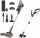  Worx Set WX038 Вертикална прахосмукачка + тример WG163E.9 с батерии