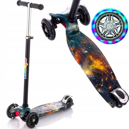  ТРИКОЛЕСЕН LED БАЛАНСИРАЩ СКУТЕР GRAFFITI MICMAX