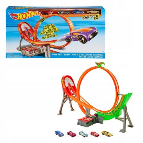  Автомобилна писта Power Shift Raceway Hot Wheels FCF18
