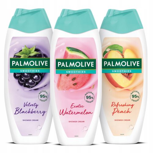  Palmolive Smoothies Velvet Blackberry с хидратиращо мляко, кремообразен душ гел 500 ml