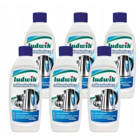    Комплект от 6x Ludwik течност за отстраняване на котлен камък 0.25л универсален