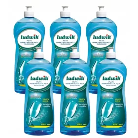    Препарат за изплакване Ludwik за съдомиялна машина 750 мл - блясък без ивици