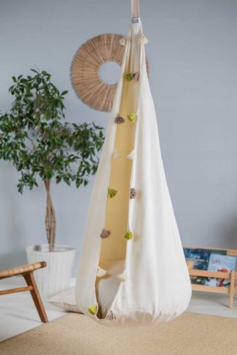 SWING COCOON КРЕМ ФРИНГ диам. 70 см
