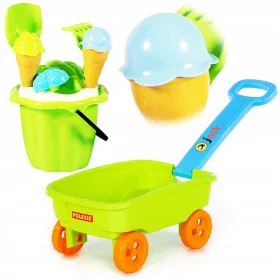   Кофа за пясък със сладолед и формички