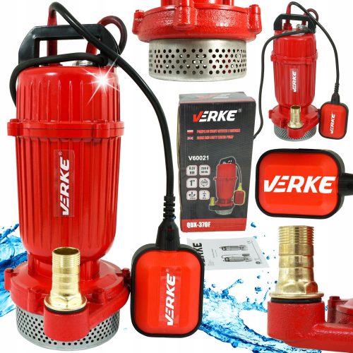 Потопяема помпа Verke 370 W 0 л/ч