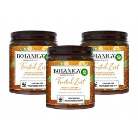    Ароматна свещ Air Wick Candied Portocock и Marocan Mint Paraffin