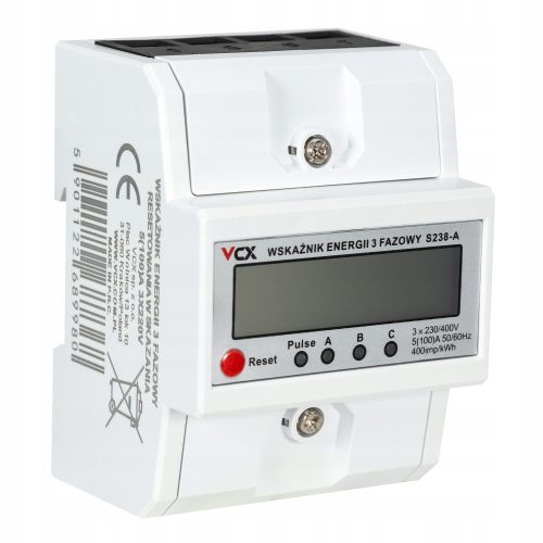 VCX 230 V IP20 100 A брояч