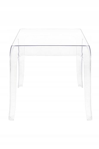  Квадратна холна маса King Home GHOST 42 x 42 x 41 см прозрачна