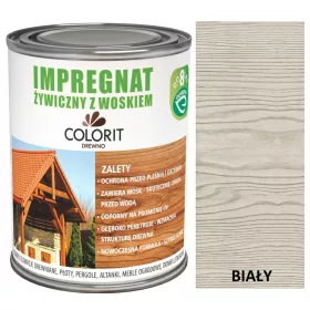 COLORIT RESIN IMPREGNATE WITH WAX 5L WHITE