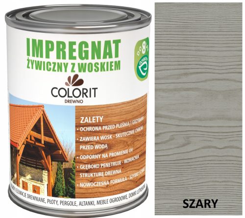 COLORIT RESIN IMPREGNATE WITH WAX 5L GREY