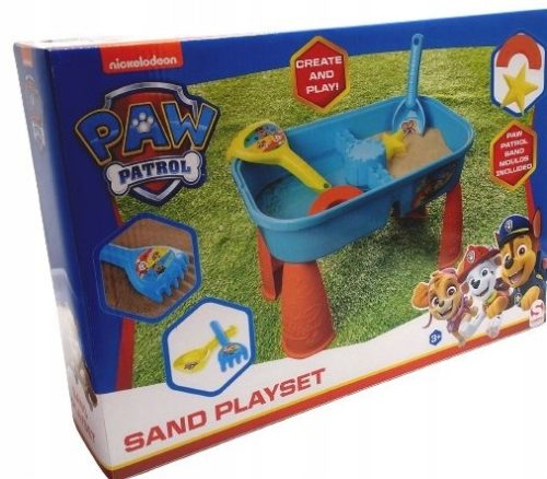 Градинска маса за игра в пясъчника Paw Patrol