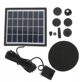    Външен фонтан за баня с птици. Водна помпа за дома