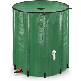    Резервоар за дъждовна вода 500 л 100 х 80 см зелен