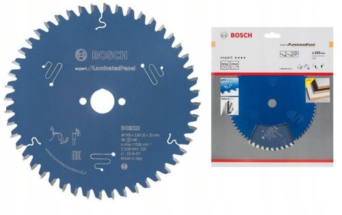  Нож за трион Bosch 165x20x2,6 мм