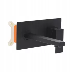   Смесител за стенен умивалник tfcflplus G1/2 черен