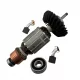  РОТОР MAKITA GA9050R GA9050 GA7050R лагери на въглеродни четки